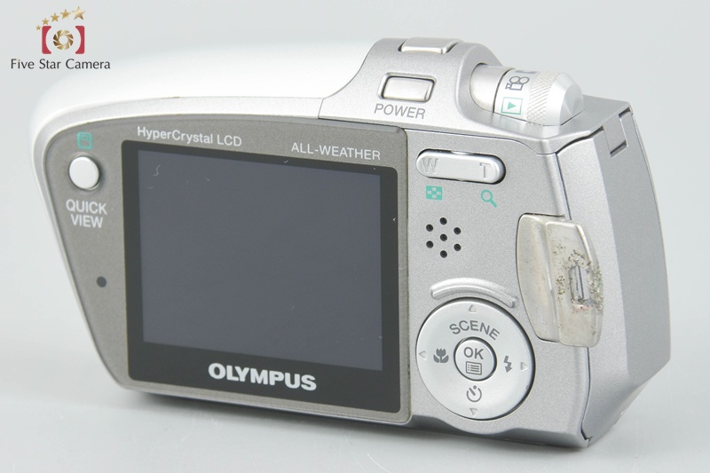 中古】OLYMPUS オリンパス μ-mini DIGITAL ジュエリーシルバー