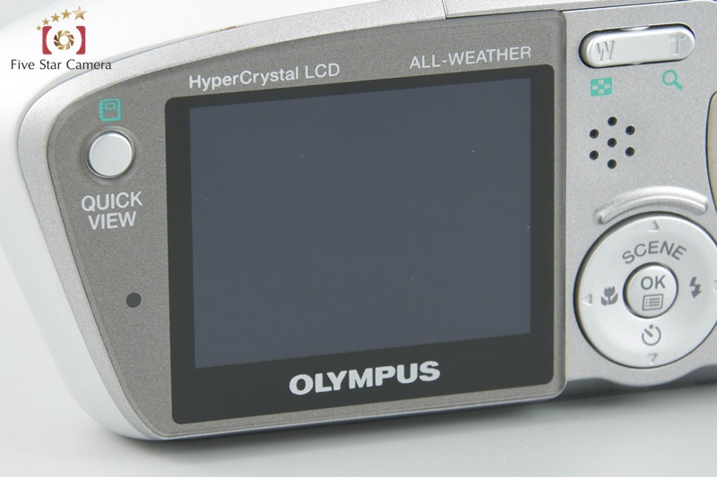 中古】OLYMPUS オリンパス μ-mini DIGITAL ジュエリーシルバー