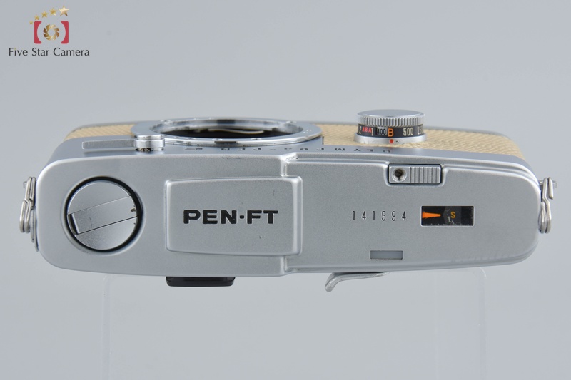 中古】OLYMPUS オリンパス PEN FT ベージュ フィルム一眼レフ