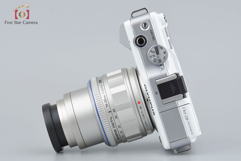 中古】OLYMPUS オリンパス PEN Lite E-PL1 ホワイト レンズ 中古】OLYMPUS オリンパス PEN Lite E-PL1 ホワイト レンズ