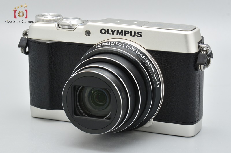 中古】OLYMPUS オリンパス STYLUS SH-1 シルバー コンパクト