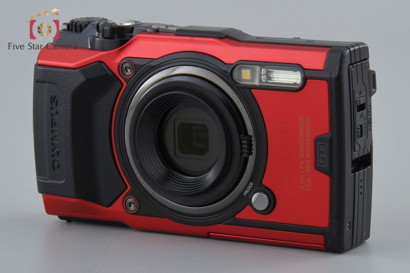 中古】OLYMPUS オリンパス TOUGH TG-6 レッド コンパクト 中古】OLYMPUS オリンパス TOUGH TG-6 レッド コンパクト