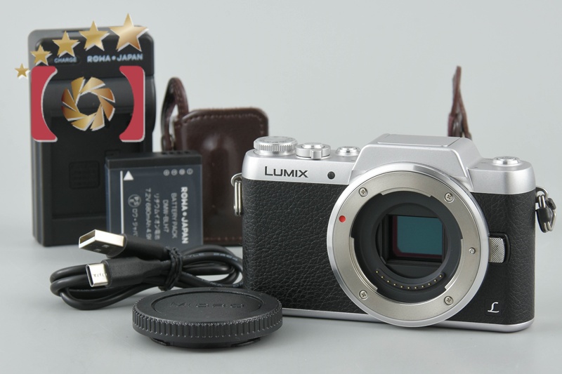 中古】Panasonic パナソニック LUMIX DMC-GF7 シルバー ミラー