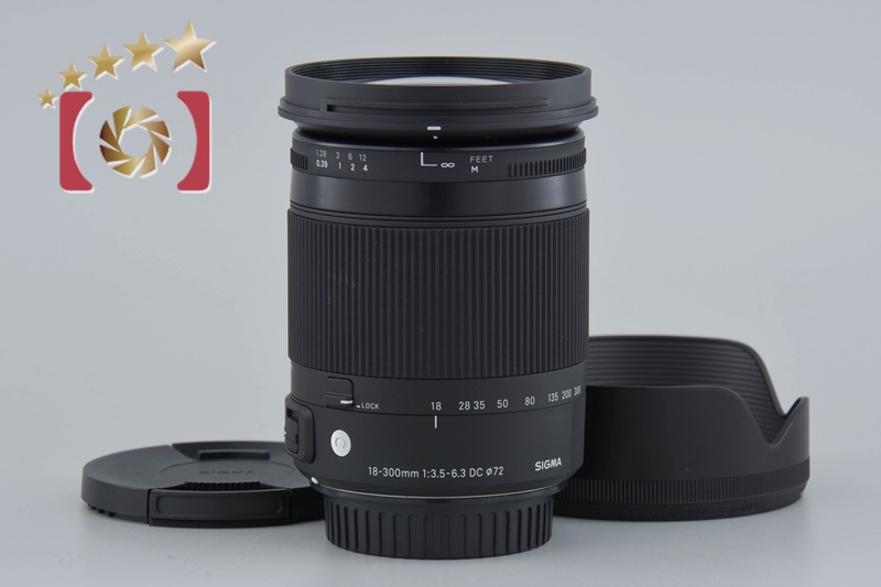 中古】SIGMA シグマ 18-300mm f/3.5-6.3 DC MACRO OS HSM 中古】SIGMA シグマ 18-300mm f/3.5-6.3 DC MACRO OS HSM