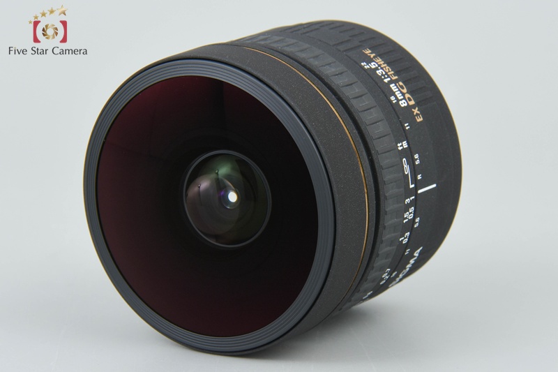 中古】SIGMA シグマ 8mm f/3.5 EX DG FISHEYE キヤノン用 | 中古