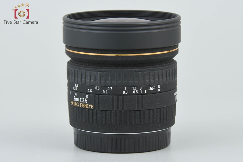 中古】SIGMA シグマ 8mm f/3.5 EX DG FISHEYE キヤノン用 | 中古 中古】SIGMA シグマ 8mm f/3.5 EX DG FISHEYE キヤノン用 | 中古