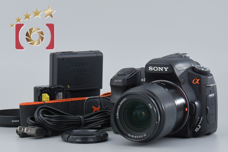 中古】SONY ソニー α200 DSLR-A200 ズームレンズキット | 中古 中古】SONY ソニー α200 DSLR-A200 ズームレンズキット | 中古