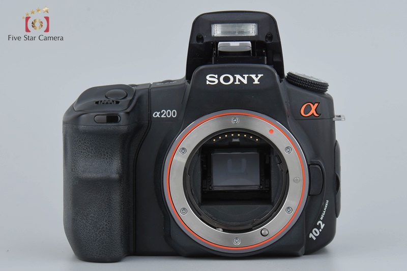 中古】SONY ソニー α200 DSLR-A200 ズームレンズキット | 中古