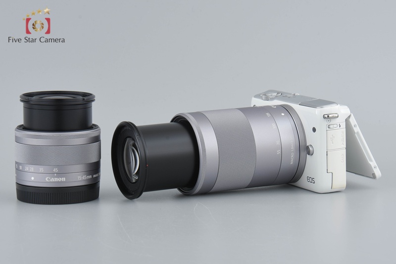 EOS キヤノン ミラーレス一眼 CANON M10 レンズキット ホワイト