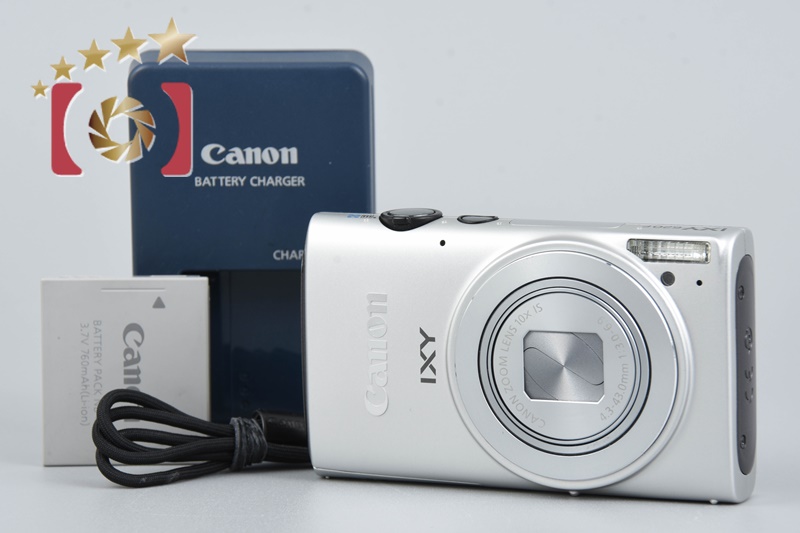 中古】Canon キヤノン IXY 620F シルバー コンパクトデジタル 中古】Canon キヤノン IXY 620F シルバー コンパクトデジタル