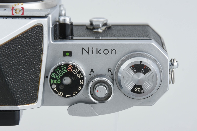 中古】Nikon ニコン F アイレベル 中期 シルバー フィルム一眼 中古】Nikon ニコン F アイレベル 中期 シルバー フィルム一眼