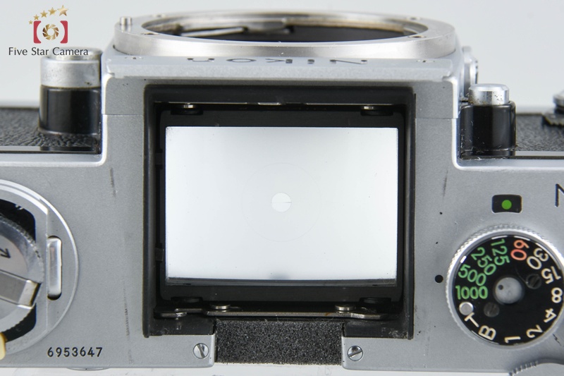 中古】Nikon ニコン F アイレベル 中期 シルバー フィルム一眼 中古】Nikon ニコン F アイレベル 中期 シルバー フィルム一眼