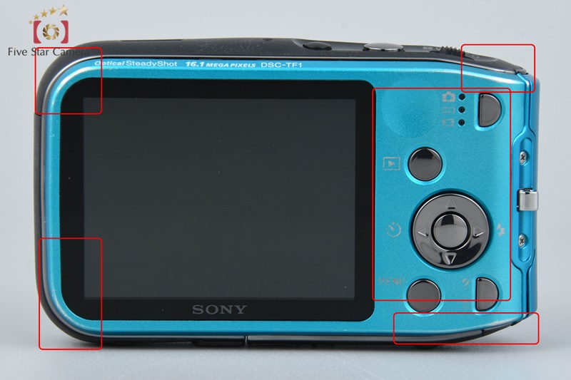 中古】SONY ソニー Cyber-shot DSC-TF1 ブルー デジタルスチル