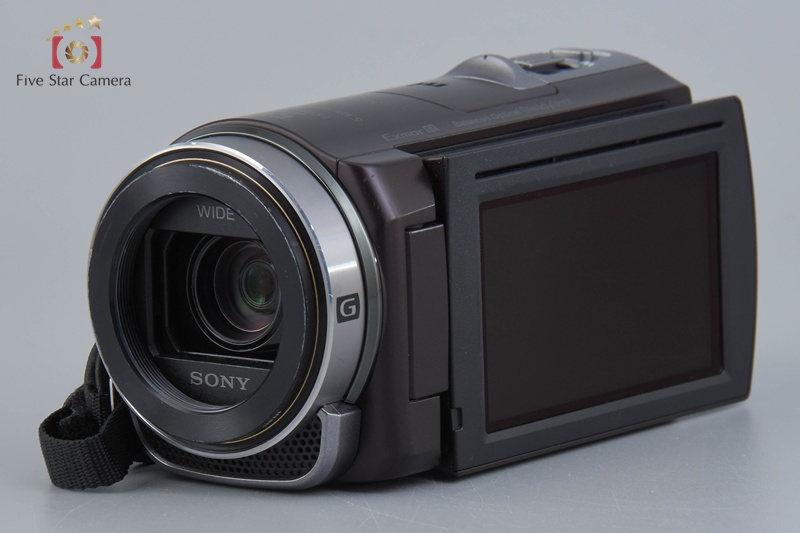 中古】SONY ソニー HDR-CX430V ブラウン デジタルビデオカメラ