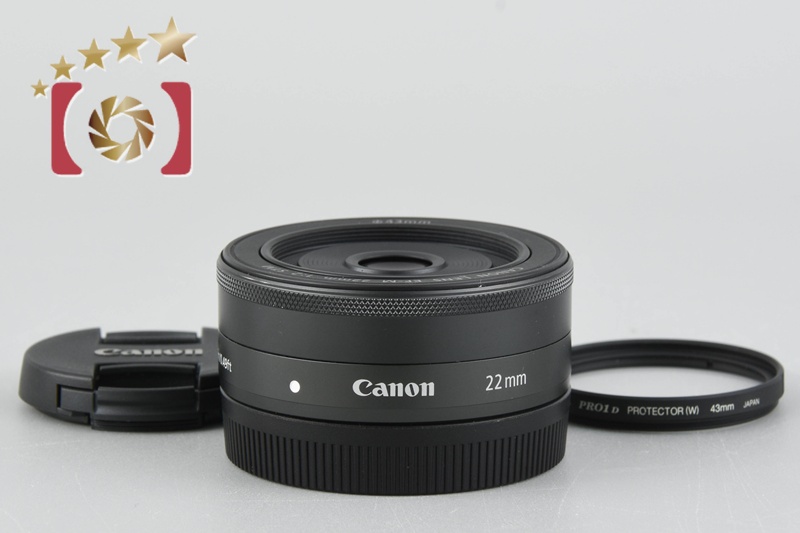 中古】Canon キヤノン EF-M 22mm f/2 STM ブラック | 中古カメラ
