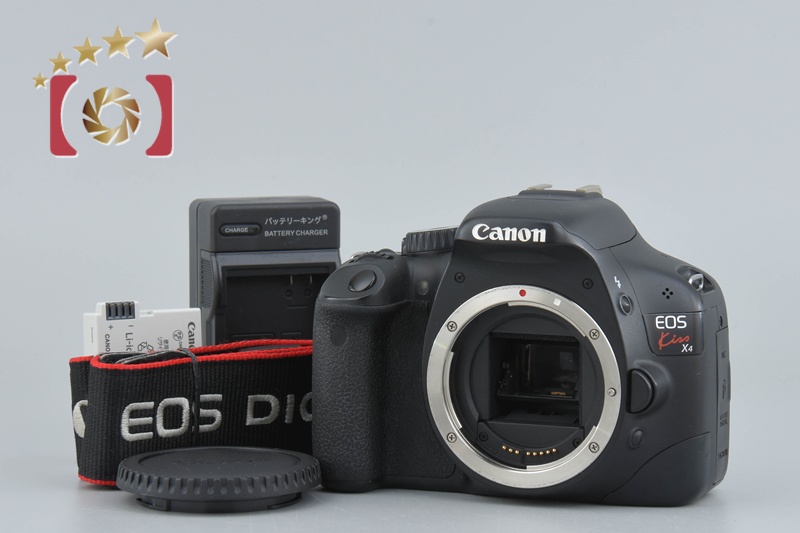 中古】Canon キヤノン EOS Kiss X4 デジタル一眼レフカメラ