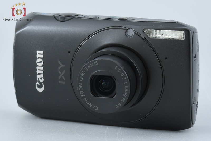 中古】Canon キヤノン IXY 30S ブラック コンパクトデジタル