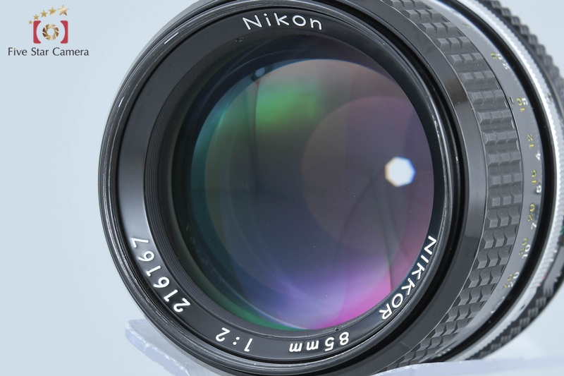 中古】Nikon ニコン Ai NIKKOR 85mm f/2 | 中古カメラ・フィルム
