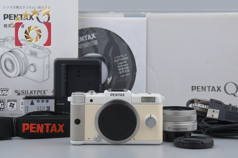 中古】PENTAX ペンタックス Q 8.5mm 01 レンズキット ホワイト