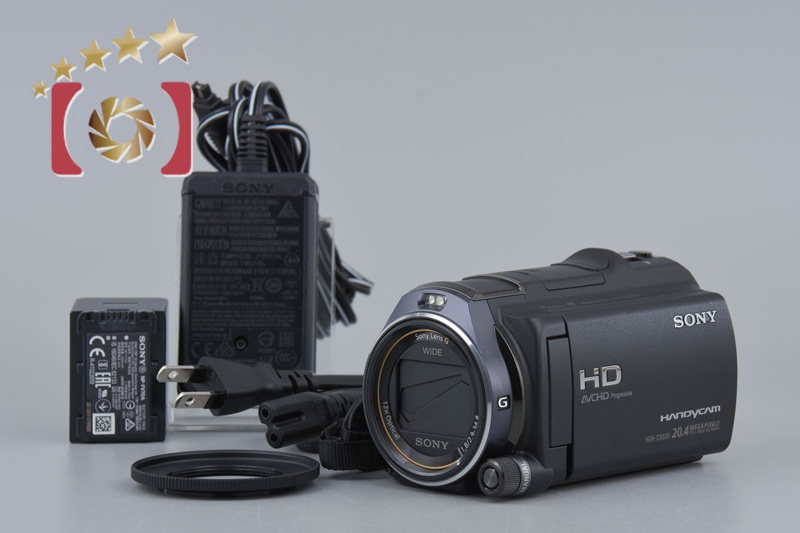 美品 付属品 SONY ハンディカム HDR-CX630V ビデオカメラ 黒