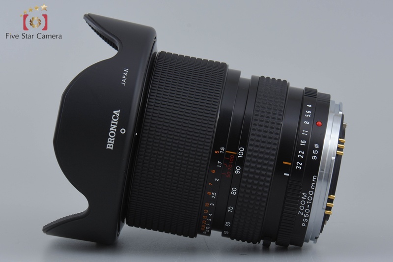 大人気新品  中古】ZENZA BRONICA ゼンザブロニカ ZENZANON-PS 50-100mm f/4 レンズ(単焦点)