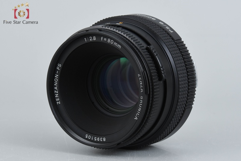最新人気 中古】ZENZA BRONICA SQ f/2.8 80mm ZENZANON-PS ゼンザブロニカ レンズ(単焦点)
