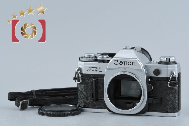 中古】Canon キヤノン AE-1 シルバー フィルム一眼レフカメラ