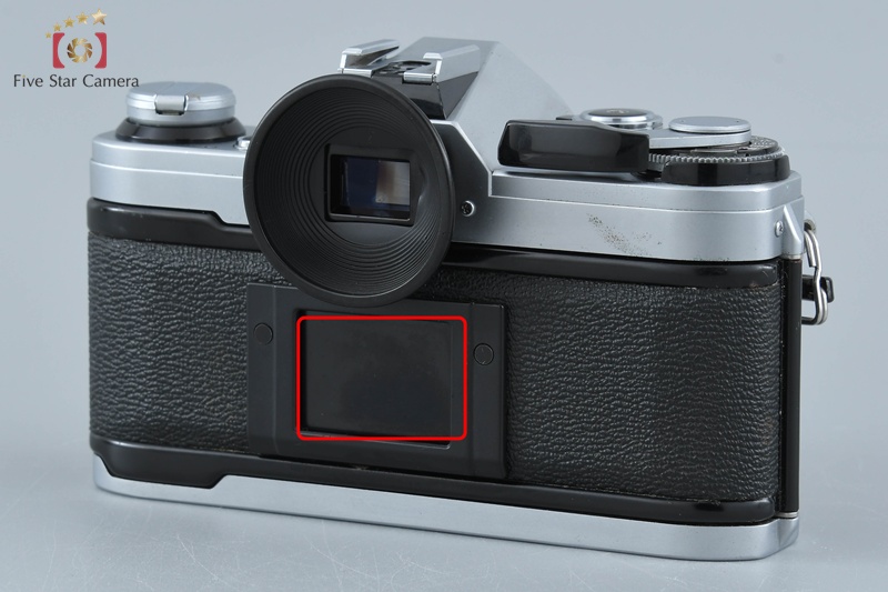 中古】Canon キヤノン AE-1 シルバー フィルム一眼レフカメラ