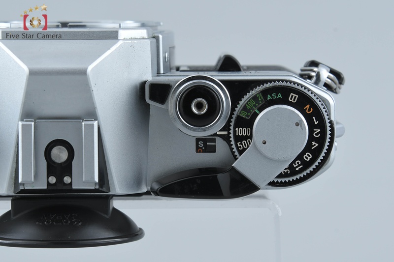 中古】Canon キヤノン AE-1 シルバー フィルム一眼レフカメラ