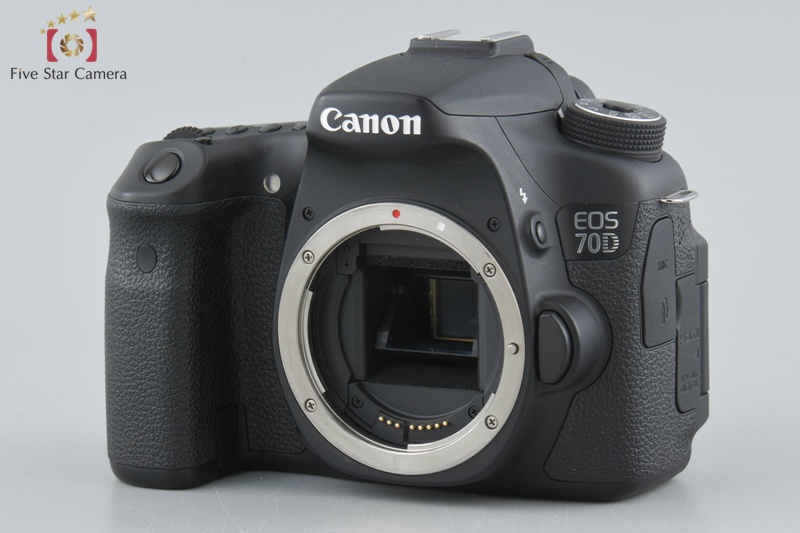 Canon EOS 70D ボディ 本体 シャッター数少 一眼レフ 箱あり EOS 70D ボディ シャッター回数 約123400回以下 γA5429-2P2B