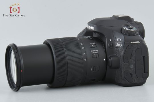 中古】Canon キヤノン EOS 80D EF-S 18-135mm IS USM レンズ
