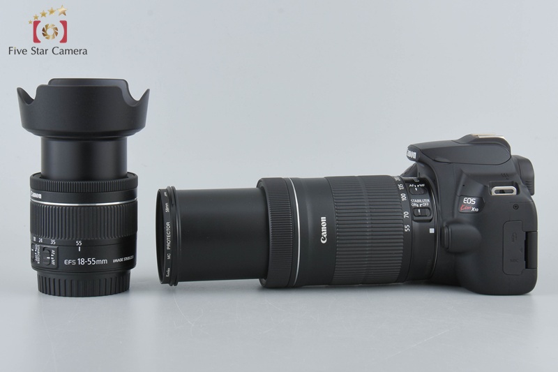 ■新品級⑤■ Canon EOS Kiss x10 ダブルレンズ ワンオーナ キヤノン一眼レフカメラ EOS Kiss シリーズ最新モデル！「EOS