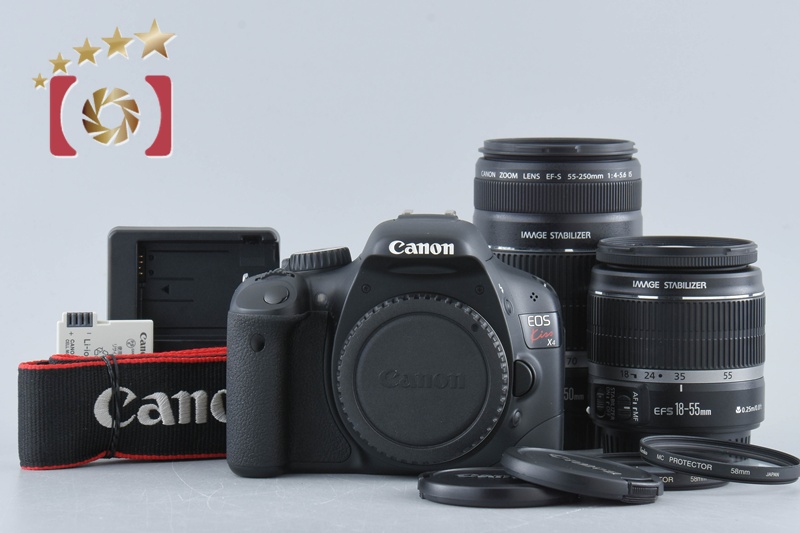 中古】Canon キヤノン EOS Kiss X4 ダブルズームキット | 中古