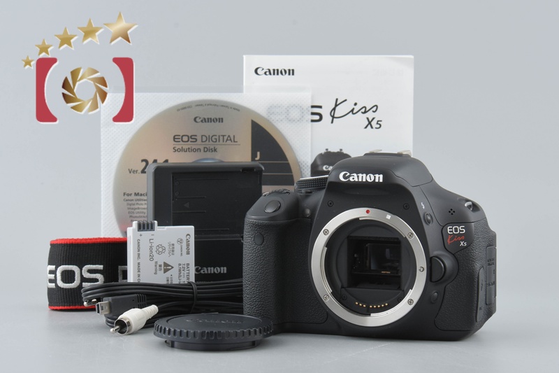 中古】Canon キヤノン EOS Kiss X5 デジタル一眼レフカメラ