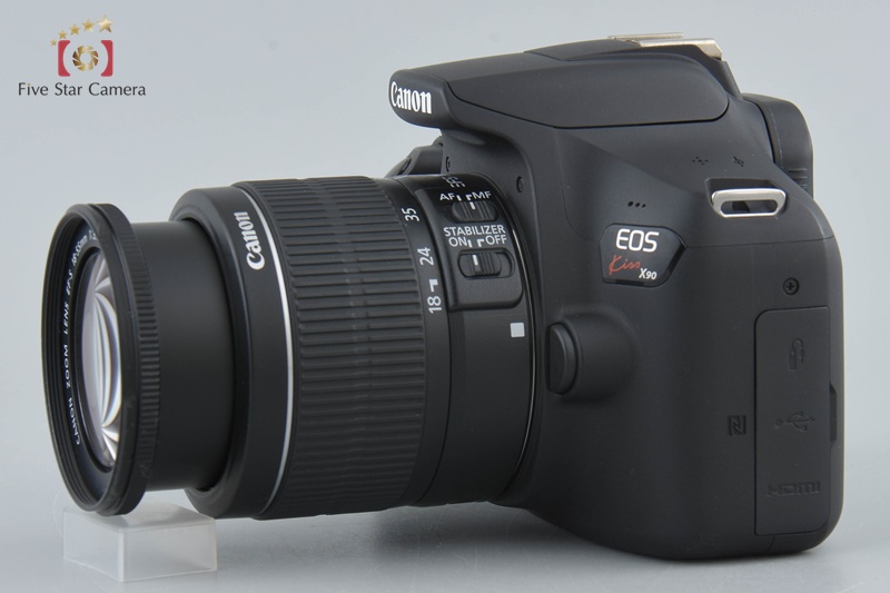 中古】Canon キヤノン EOS Kiss X90 EF-S 18-55 IS II レンズ