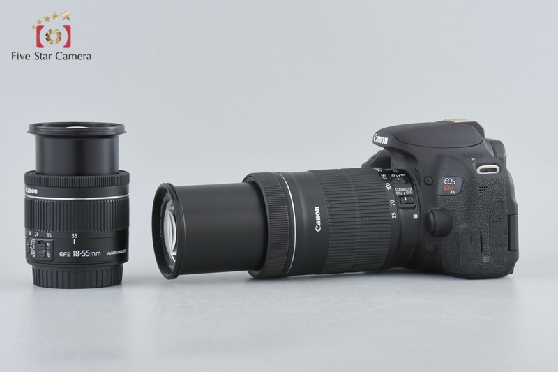 中古】Canon キヤノン EOS Kiss X9i ダブルズームキット