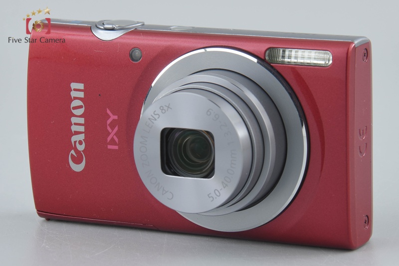 中古】Canon キヤノン IXY 120 レッド コンパクトデジタルカメラ