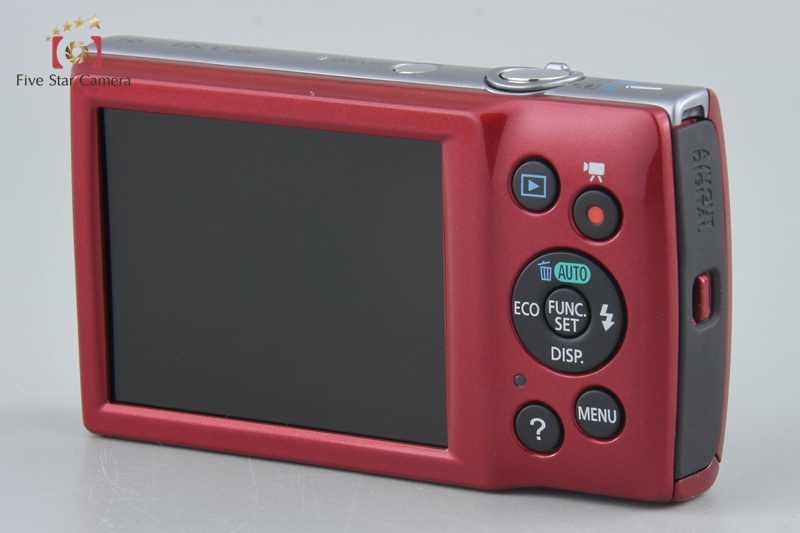 中古】Canon キヤノン IXY 120 レッド コンパクトデジタルカメラ