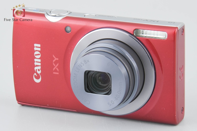 【ジャンク】キャノン Canon IXY 150 レッド デジタルカメラ Amazon.co.jp: Canon デジタルカメラ IXY150 レッド 光学8倍