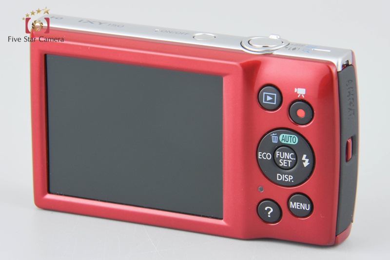 【付属品完備】Canon IXY150 レッド デジタルカメラ Amazon.co.jp: Canon デジタルカメラ IXY150 レッド 光学8倍