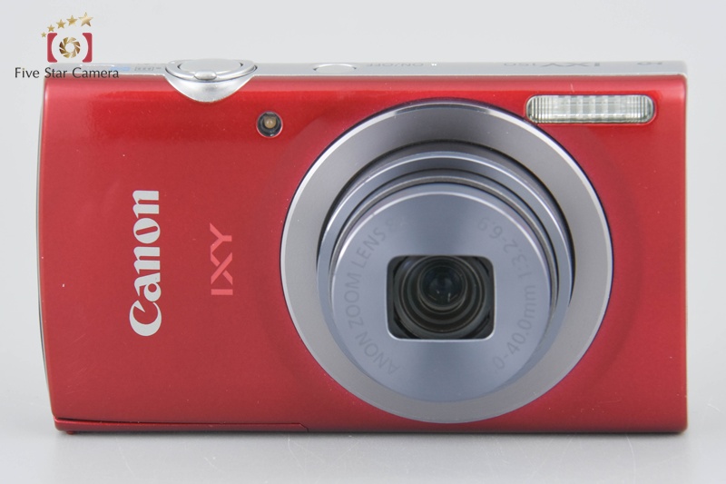 【ジャンク】キャノン Canon IXY 150 レッド デジタルカメラ Amazon.co.jp: Canon デジタルカメラ IXY150 レッド 光学8倍