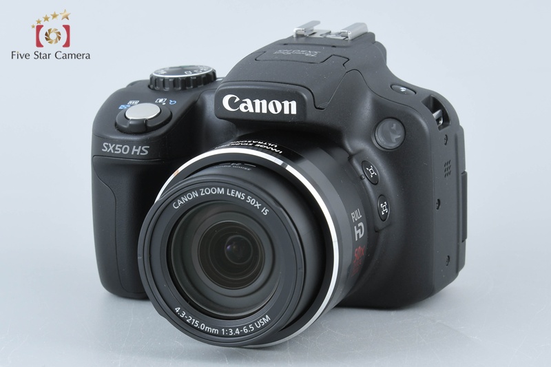 中古】Canon キヤノン PowerShot SX50 HS ブラック コンパクト