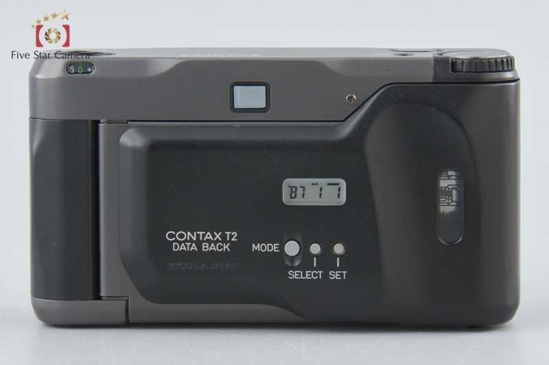 CONTAX T2 チタンブラック　コンパクトフィルムカメラ 第112話 コンパクトフィルムカメラ コンタックス CONTAX T2 – こ
