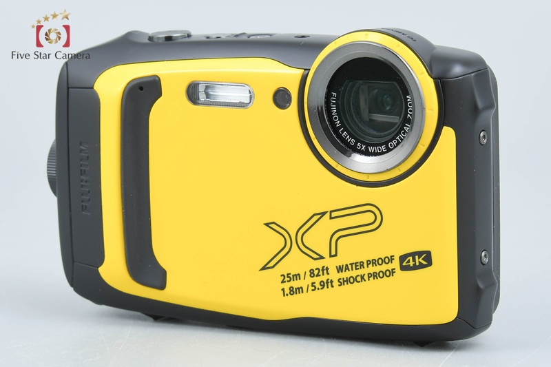 中古】FUJIFILM 富士フイルム FINEPIX XP140 イエロー