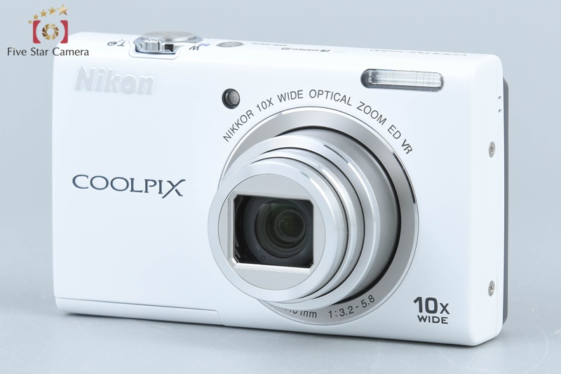 中古】Nikon ニコン COOLPIX S6200 ナチュラルホワイト
