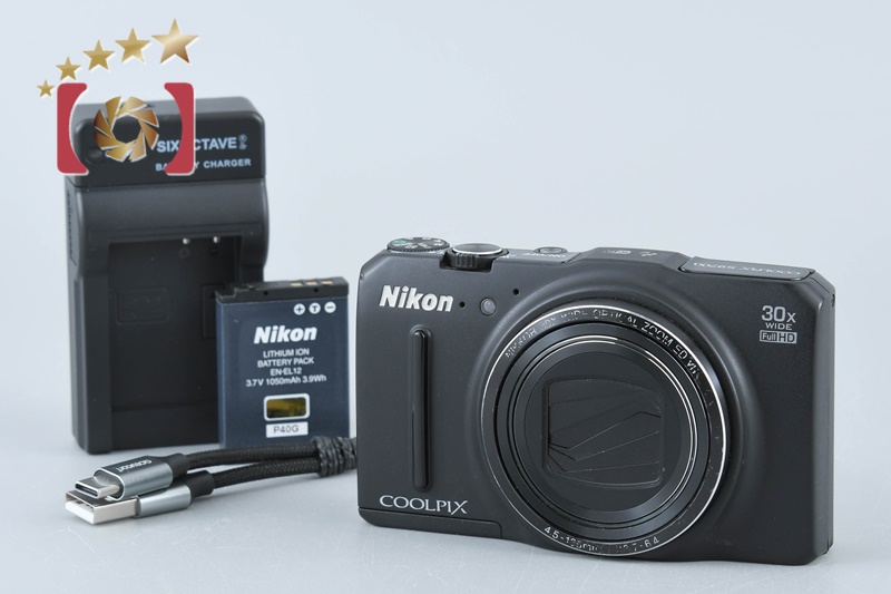 中古】Nikon ニコン COOLPIX S9700 プレシャスブラック