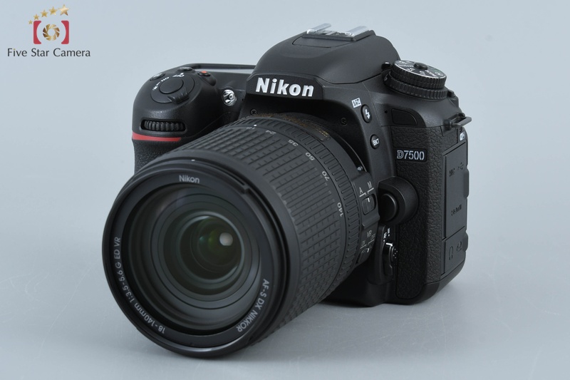 Nikon D7500 18-140 VRレンズキット｜シャッター数2093回 中古】Nikon ニコン D7500 18-140 VR レンズキット シャッター