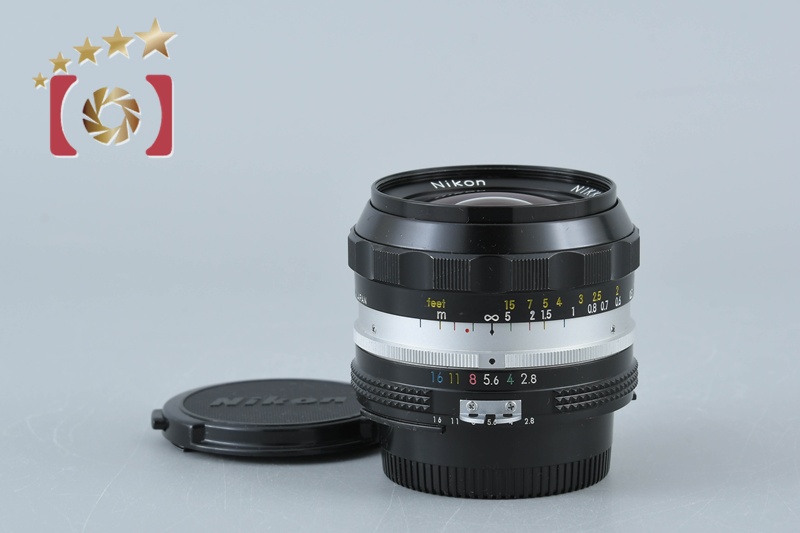 【Ai改】動作◎ Nikkor-N・C auto 24mm F2.8 740 Nippon Kogaku / Nikon Nikkor-N[·C] Auto 24mm F/2.8 | LENS-DB.COM