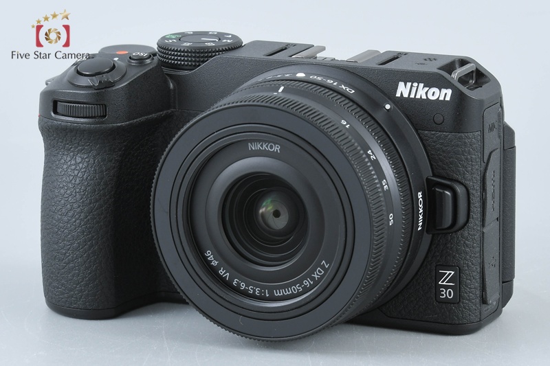Nikon Z-30 16-50 VR  一眼レフ　使用1ヶ月の中古品 驚きの値段】 Nikon Z-30 16-50 VR 一眼レフ使用1ヶ月の中古品