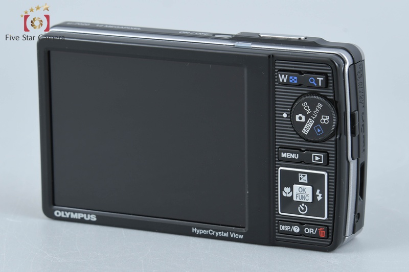 中古】OLYMPUS オリンパス μ-7020 ダークグレー コンパクト